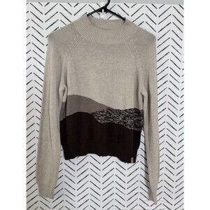 Tentree Women's Highline Scenic Jacquard Sweater Organic Cotton Size S